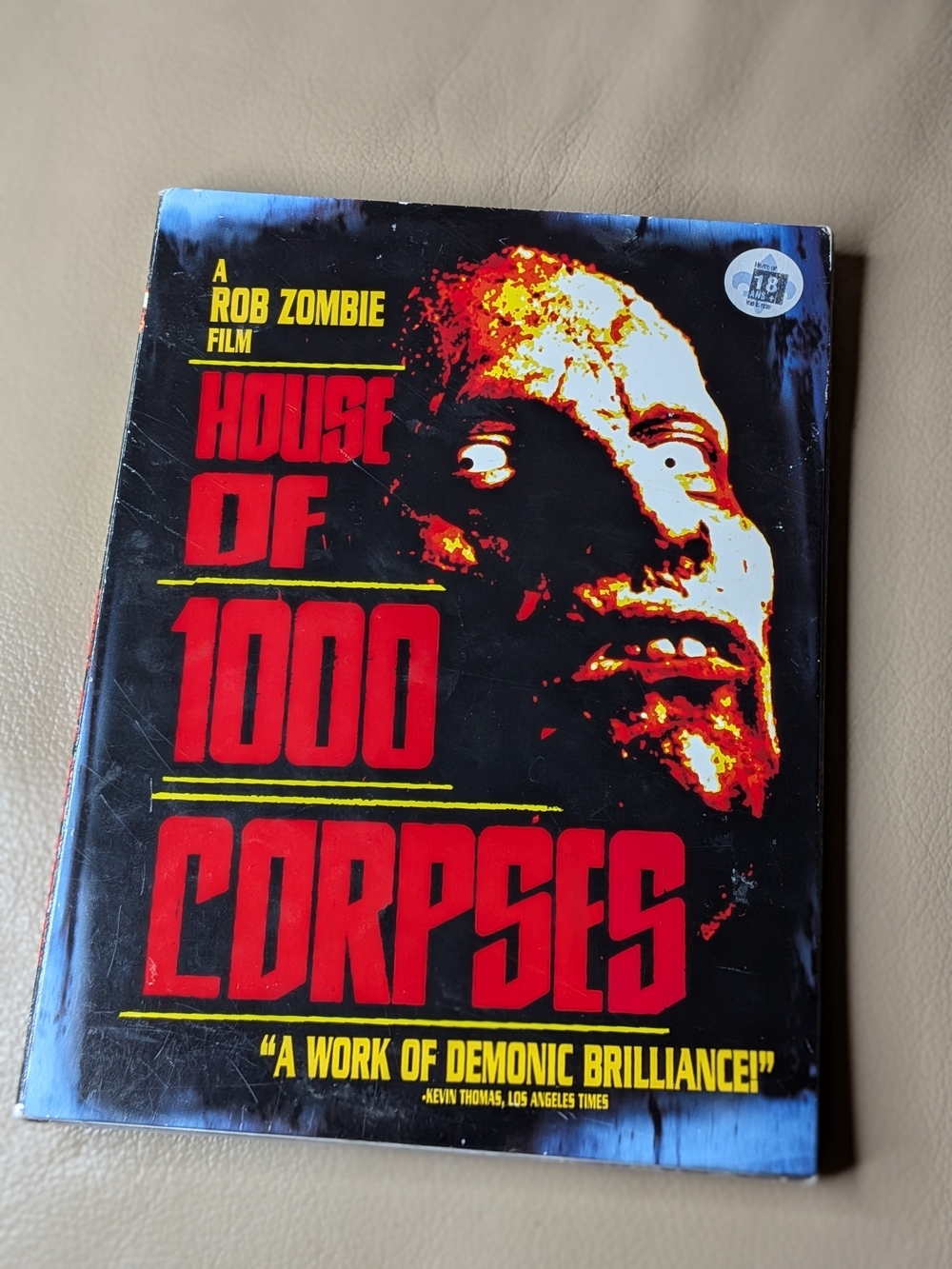 Rob Zombie House of 1000 Corpses DVD-